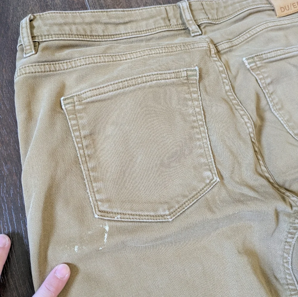 Du/er‎ Pants Mens Slim Fit 5 Pocket Pants Size 29x30 Gorpcore Casual Stretch